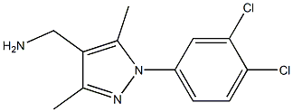 [1-(3,4-dichlorophenyl)-3,5-dimethyl-1H-pyrazol-4-yl]methylamine