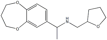  [1-(3,4-dihydro-2H-1,5-benzodioxepin-7-yl)ethyl](oxolan-2-ylmethyl)amine