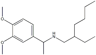 [1-(3,4-dimethoxyphenyl)ethyl](2-ethylhexyl)amine|
