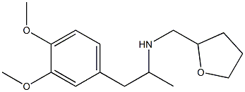 [1-(3,4-dimethoxyphenyl)propan-2-yl](oxolan-2-ylmethyl)amine 结构式