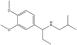 [1-(3,4-dimethoxyphenyl)propyl](2-methylpropyl)amine