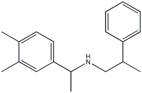  [1-(3,4-dimethylphenyl)ethyl](2-phenylpropyl)amine