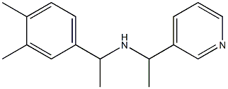 [1-(3,4-dimethylphenyl)ethyl][1-(pyridin-3-yl)ethyl]amine|