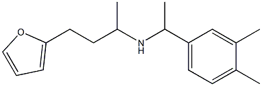 [1-(3,4-dimethylphenyl)ethyl][4-(furan-2-yl)butan-2-yl]amine