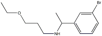 [1-(3-bromophenyl)ethyl](3-ethoxypropyl)amine