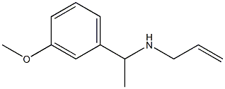 [1-(3-methoxyphenyl)ethyl](prop-2-en-1-yl)amine Structure