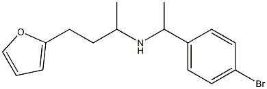 [1-(4-bromophenyl)ethyl][4-(furan-2-yl)butan-2-yl]amine