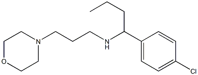  [1-(4-chlorophenyl)butyl][3-(morpholin-4-yl)propyl]amine