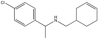 [1-(4-chlorophenyl)ethyl](cyclohex-3-en-1-ylmethyl)amine Structure