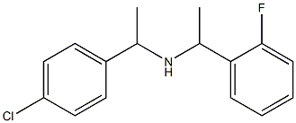  [1-(4-chlorophenyl)ethyl][1-(2-fluorophenyl)ethyl]amine