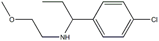 [1-(4-chlorophenyl)propyl](2-methoxyethyl)amine