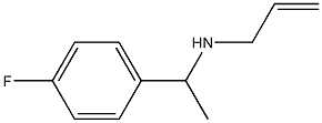 [1-(4-fluorophenyl)ethyl](prop-2-en-1-yl)amine 化学構造式