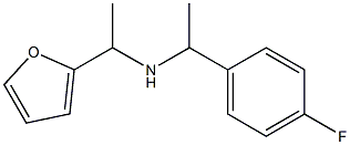  [1-(4-fluorophenyl)ethyl][1-(furan-2-yl)ethyl]amine