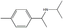 [1-(4-methylphenyl)ethyl](propan-2-yl)amine Structure