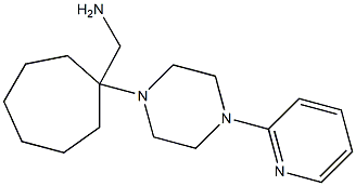 [1-(4-pyridin-2-ylpiperazin-1-yl)cycloheptyl]methylamine