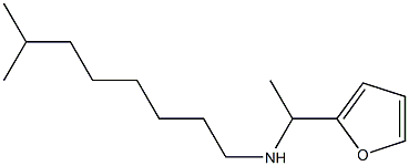 [1-(furan-2-yl)ethyl](7-methyloctyl)amine 化学構造式