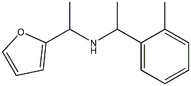 [1-(furan-2-yl)ethyl][1-(2-methylphenyl)ethyl]amine|