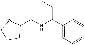 [1-(oxolan-2-yl)ethyl](1-phenylpropyl)amine Structure