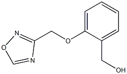 [2-(1,2,4-oxadiazol-3-ylmethoxy)phenyl]methanol Structure