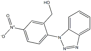 [2-(1H-1,2,3-benzotriazol-1-yl)-5-nitrophenyl]methanol Structure