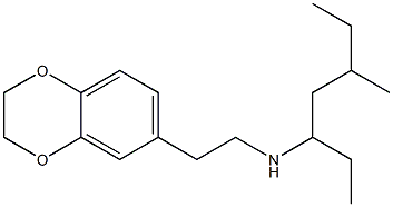 [2-(2,3-dihydro-1,4-benzodioxin-6-yl)ethyl](5-methylheptan-3-yl)amine|