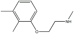 [2-(2,3-dimethylphenoxy)ethyl](methyl)amine Structure