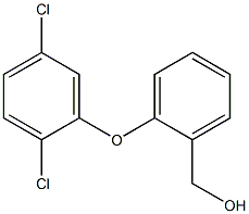 [2-(2,5-dichlorophenoxy)phenyl]methanol,,结构式