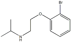 [2-(2-bromophenoxy)ethyl](propan-2-yl)amine Structure