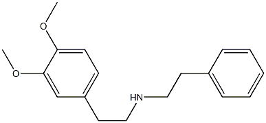 [2-(3,4-dimethoxyphenyl)ethyl](2-phenylethyl)amine Structure