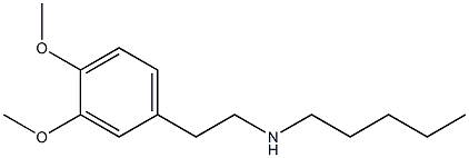 [2-(3,4-dimethoxyphenyl)ethyl](pentyl)amine