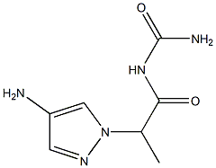 [2-(4-amino-1H-pyrazol-1-yl)propanoyl]urea