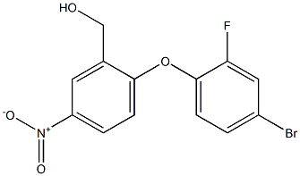 [2-(4-bromo-2-fluorophenoxy)-5-nitrophenyl]methanol