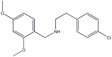 [2-(4-chlorophenyl)ethyl][(2,4-dimethoxyphenyl)methyl]amine