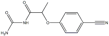 [2-(4-cyanophenoxy)propanoyl]urea