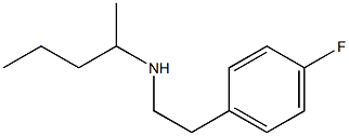 [2-(4-fluorophenyl)ethyl](pentan-2-yl)amine Structure