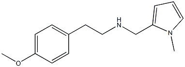 [2-(4-methoxyphenyl)ethyl][(1-methyl-1H-pyrrol-2-yl)methyl]amine|