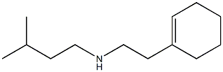 [2-(cyclohex-1-en-1-yl)ethyl](3-methylbutyl)amine,,结构式