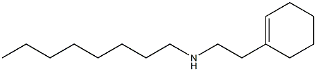 [2-(cyclohex-1-en-1-yl)ethyl](octyl)amine Structure