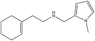 [2-(cyclohex-1-en-1-yl)ethyl][(1-methyl-1H-pyrrol-2-yl)methyl]amine Struktur