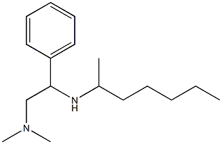 [2-(dimethylamino)-1-phenylethyl](heptan-2-yl)amine|