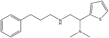 [2-(dimethylamino)-2-(thiophen-2-yl)ethyl](3-phenylpropyl)amine|