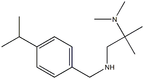 [2-(dimethylamino)-2-methylpropyl]({[4-(propan-2-yl)phenyl]methyl})amine|