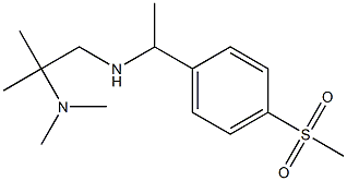 [2-(dimethylamino)-2-methylpropyl][1-(4-methanesulfonylphenyl)ethyl]amine