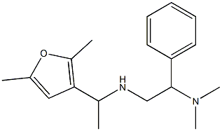  [2-(dimethylamino)-2-phenylethyl][1-(2,5-dimethylfuran-3-yl)ethyl]amine