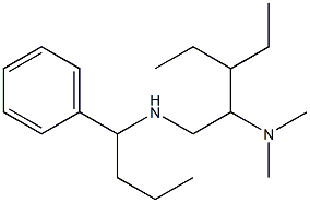 [2-(dimethylamino)-3-ethylpentyl](1-phenylbutyl)amine