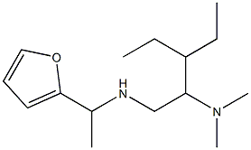 [2-(dimethylamino)-3-ethylpentyl][1-(furan-2-yl)ethyl]amine