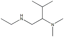 [2-(dimethylamino)-3-methylbutyl](ethyl)amine,,结构式