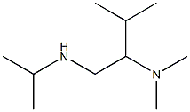 [2-(dimethylamino)-3-methylbutyl](propan-2-yl)amine Structure