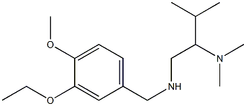  [2-(dimethylamino)-3-methylbutyl][(3-ethoxy-4-methoxyphenyl)methyl]amine