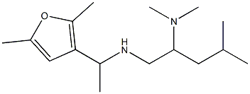  [2-(dimethylamino)-4-methylpentyl][1-(2,5-dimethylfuran-3-yl)ethyl]amine